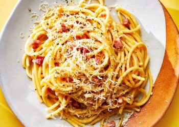 Esparguete à Carbonara