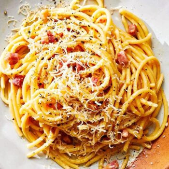 Esparguete à Carbonara
