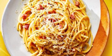 Esparguete à Carbonara