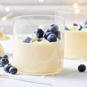 Mousse de chocolate branco