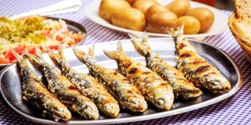 Sardinhas assadas
