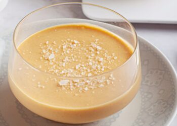 Mousse de doce de leite