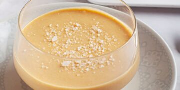 Mousse de doce de leite