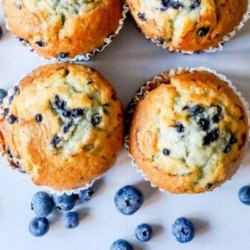 Muffins de mirtilo