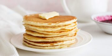 Panquecas com canela