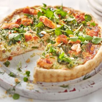 tarte de salmão