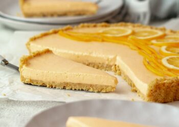 tarte cremosa de iogurte