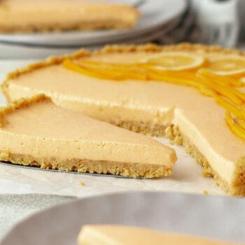 tarte cremosa de iogurte