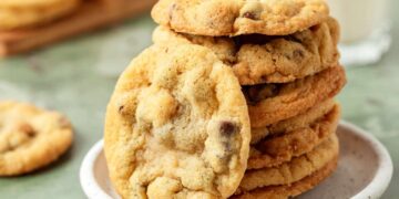 bolachas de azeite com pepitas de chocolate