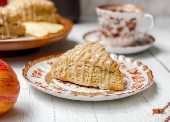 Scones de maçã e canela