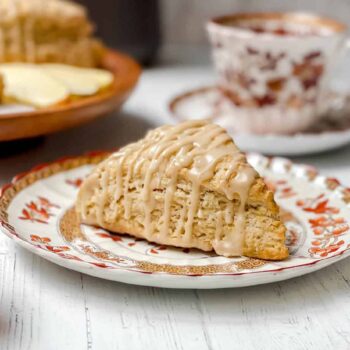 Scones de maçã e canela