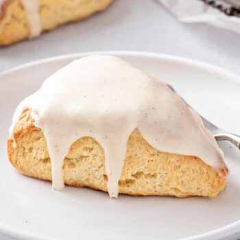 Scones de baunilha
