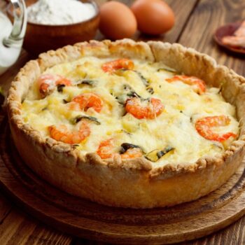 Quiche de camarão
