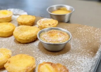 Queijadinhas de limão