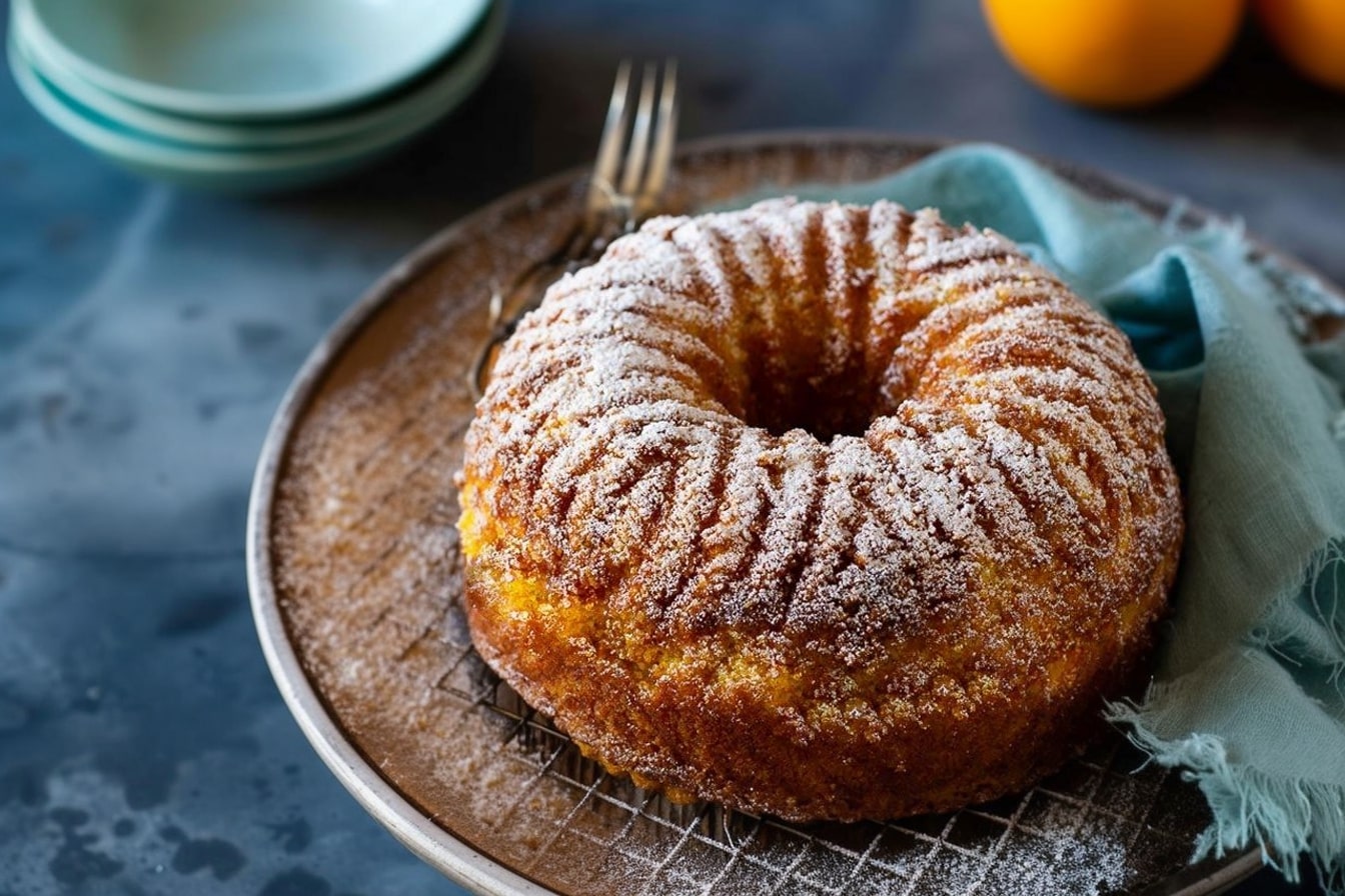 Bolo de laranja e abóbora