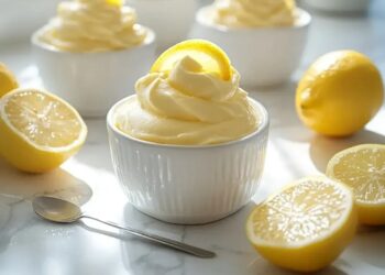 Mousse de limão cremosa