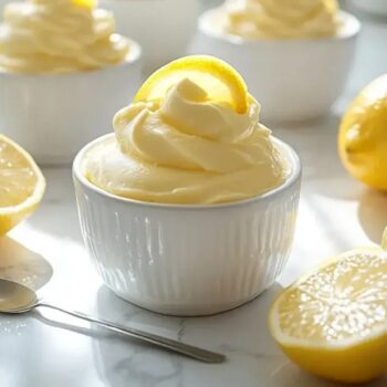 Mousse de limão cremosa