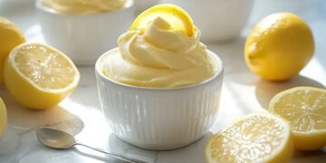 Mousse de limão cremosa