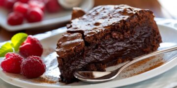 Bolo mousse de chocolate