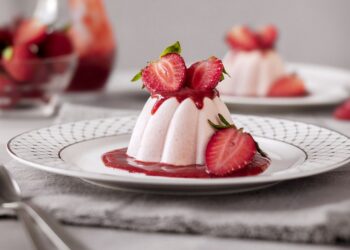 Panna Cotta de morango