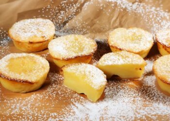 Queijadinhas de leite