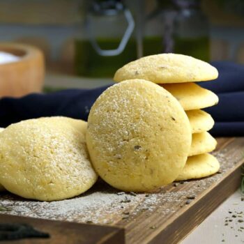 Biscoitos de mel e limão