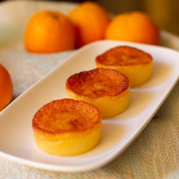 Queijadinhas de laranja