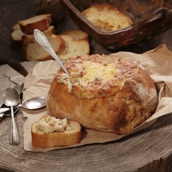 Pão recheado com farinheira
