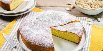 Bolo fofinho de amêndoa receita