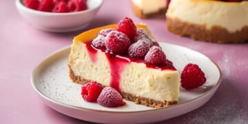 Cheesecake de frutos vermelhos