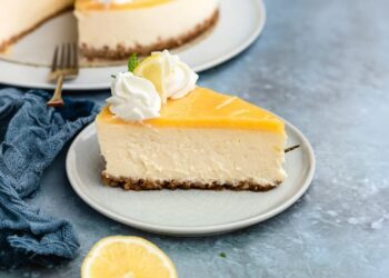 Cheesecake de limão