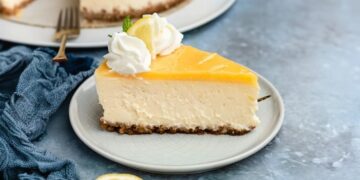 Cheesecake de limão