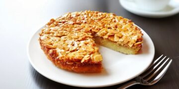 Tarte de amêndoa