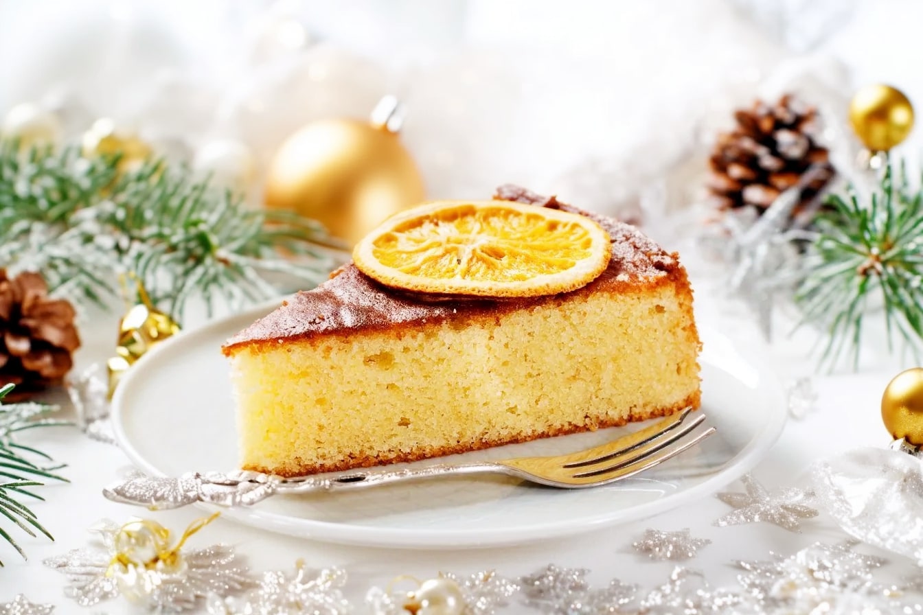Bolo de mel e gengibre