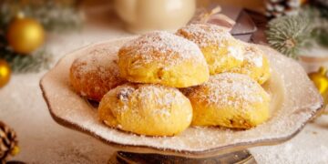 Broinhas de Natal de abóbora