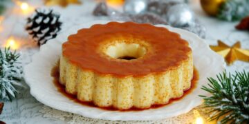 Pudim de ovos com leite condensado