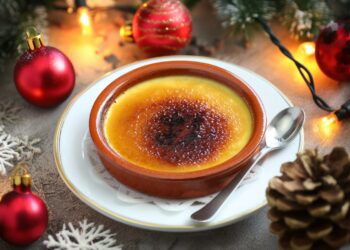 Leite creme caseiro à portuguesa