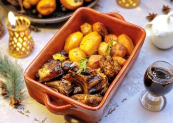 Cabrito assado no forno à moda da Serra da Estrela