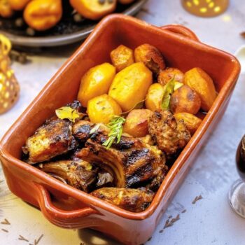 Cabrito assado no forno à moda da Serra da Estrela