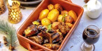 Cabrito assado no forno à moda da Serra da Estrela