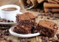 Brownies de chocolate e café