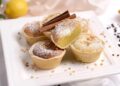 Queijadas cremosas de amêndoa