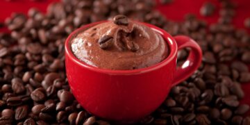 Mousse cremosa de café