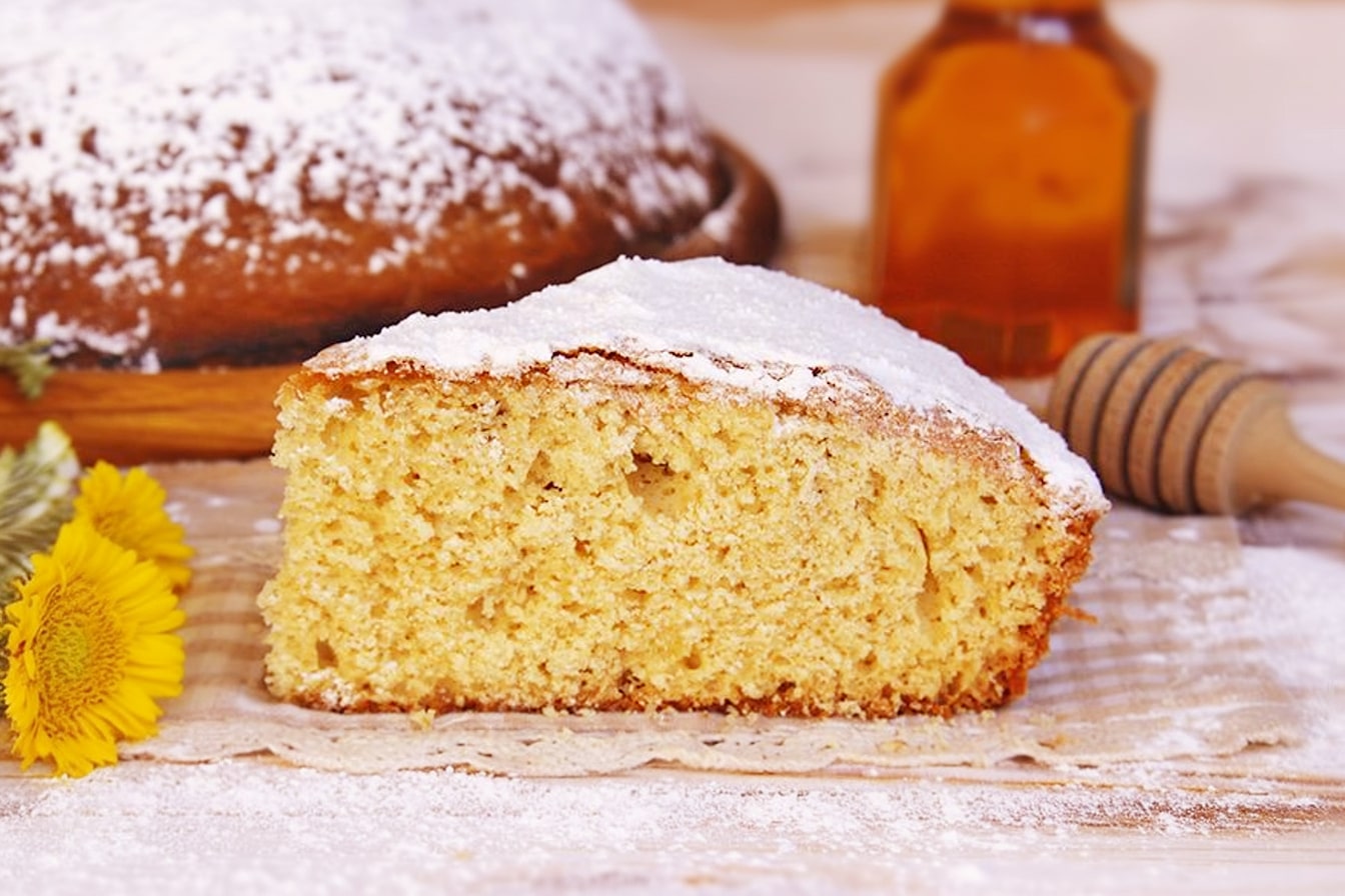 Bolo de mel à moda antiga
