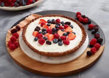 tarte cremosa de iogurte