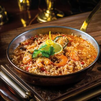 Arroz de marisco à Algarvia