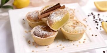 Queijadas de batata doce