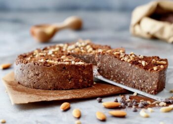 Bolo de chocolate com amêndoas