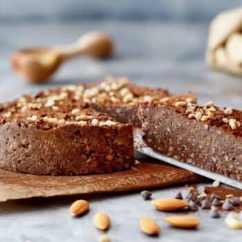 Bolo de chocolate com amêndoas
