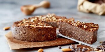 Bolo de chocolate com amêndoas